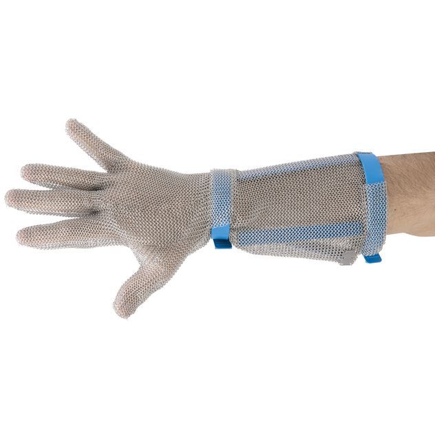 Long chainmail glove size L - Paderno