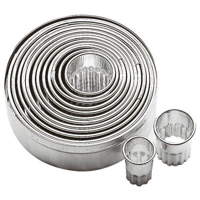 Paderno - Tagliapasta anello festonato 11 pz