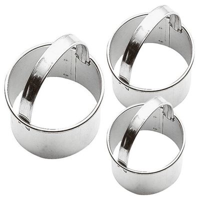 Paderno - Ausstechform glatter Ring 3 stk