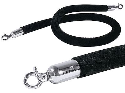 Absperrseil 150 cm Schwarz - Contacto