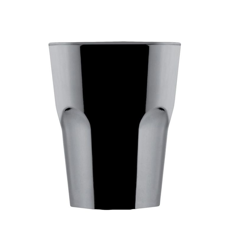 Bicchiere Granity 29 cl Nero - Gold Plast