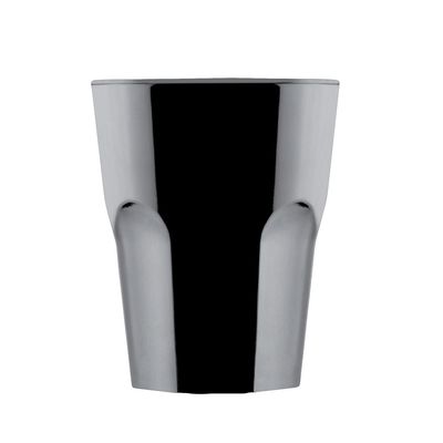 Bicchiere Granity 29 cl Nero - Gold Plast