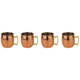 Set 4 mini tazze moscow mule 60 ml Mirror Copper - Paderno