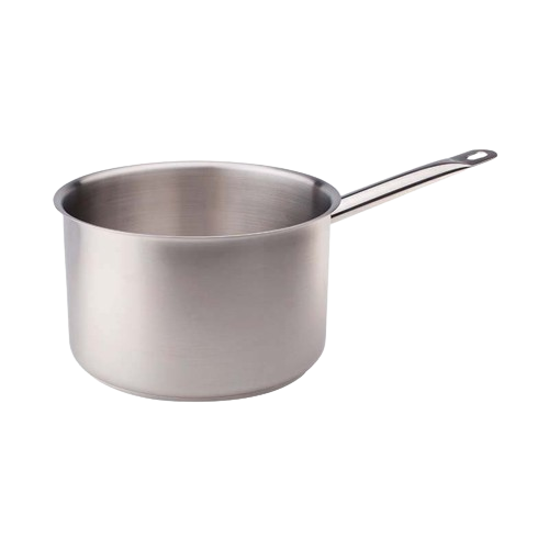 Agnelli - Tiefe Kasserolle 1 Griff 28 cm Acciaio Inox Induzione - 3 mm