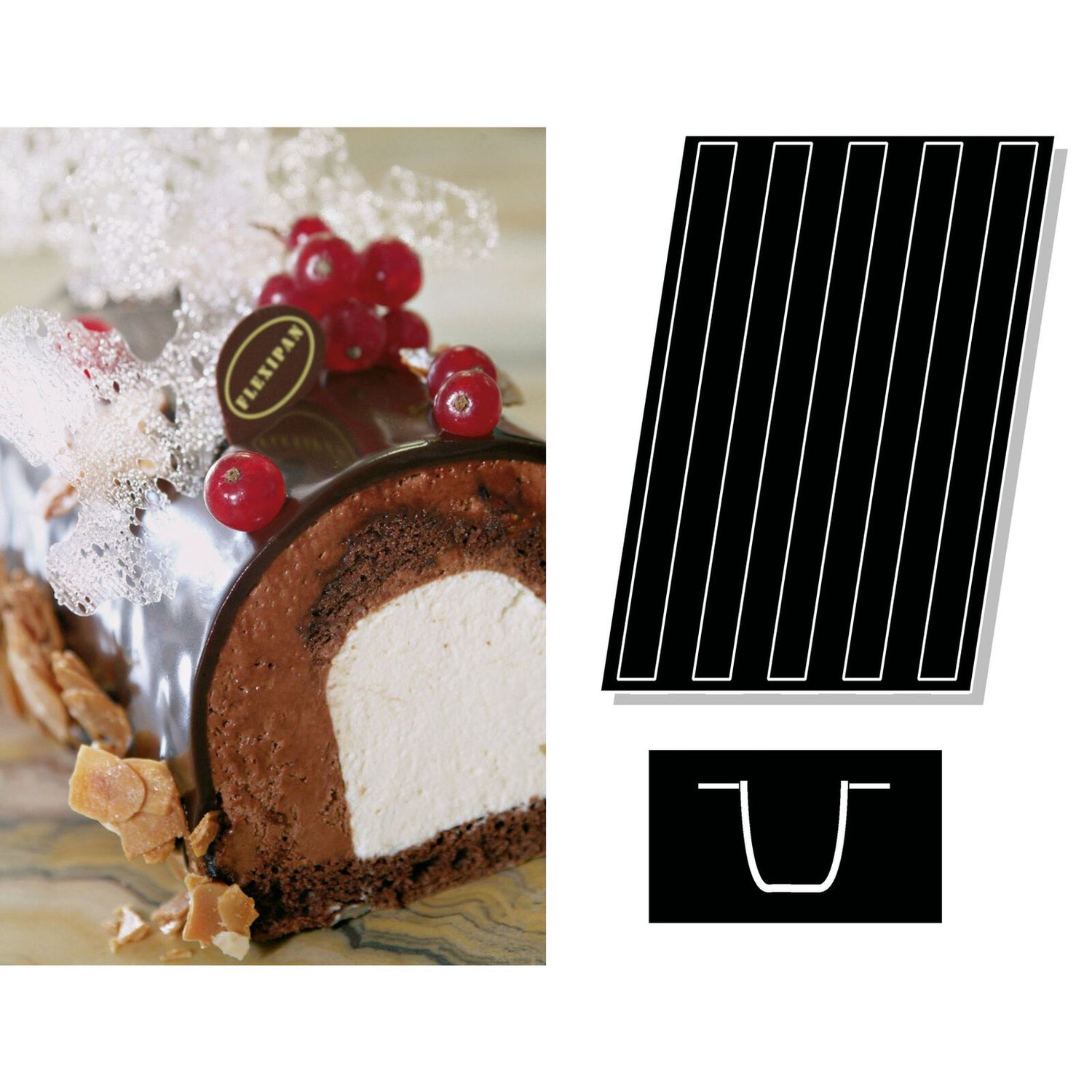 Paderno - Flexipan Multiple Insert Tronchetto