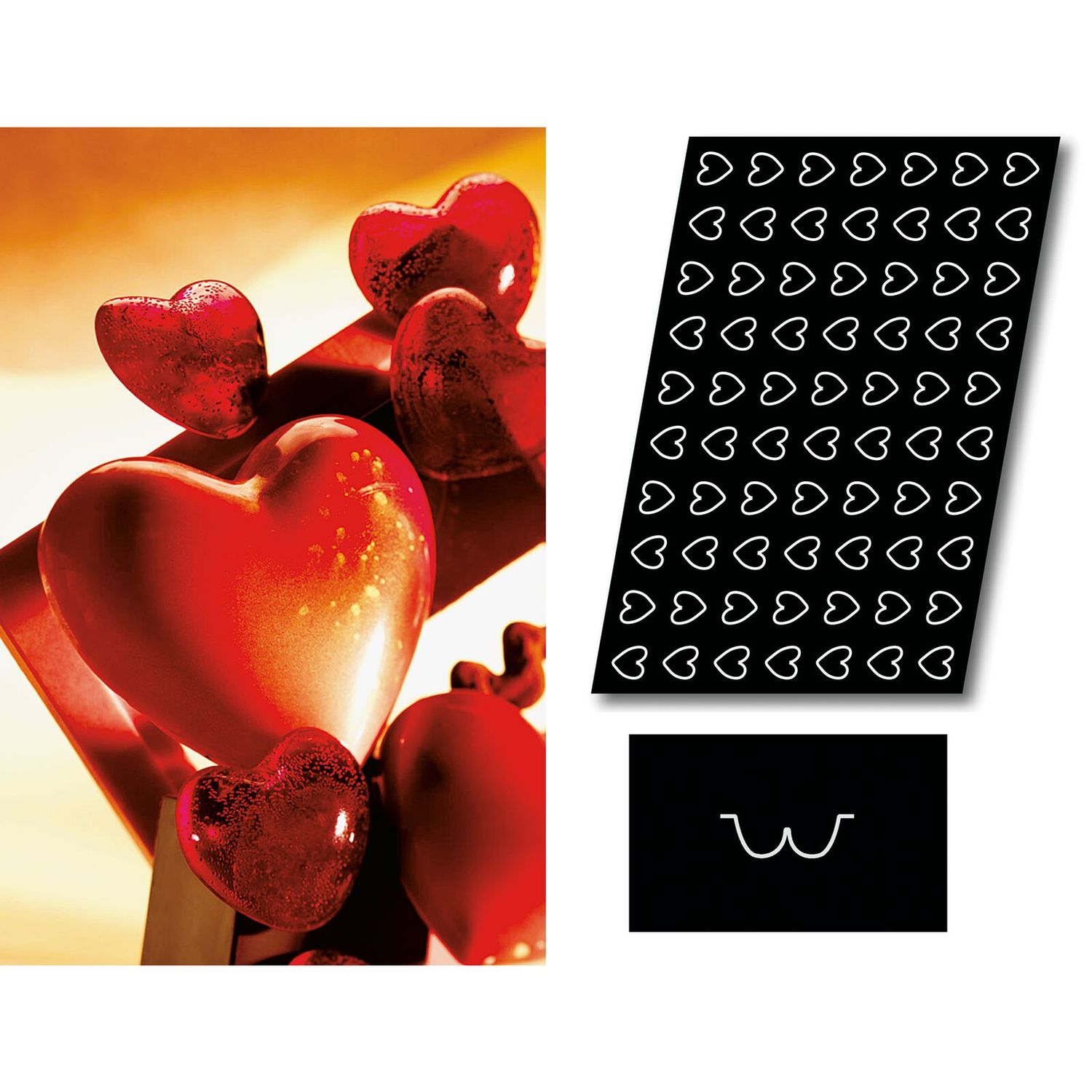 Paderno - Stampo Flexipan multiplo Piccoli Cuori