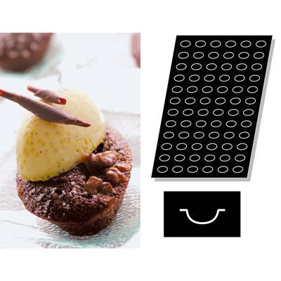 Paderno - Stampo Flexipan multiplo Piccole Quenelles