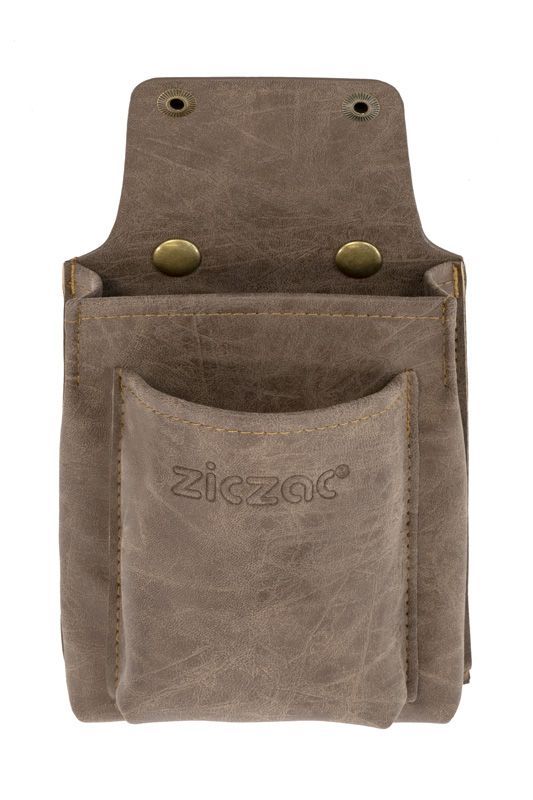 Borsa portafoglio cameriere 13 x 6 cm Taupe - Tirolix