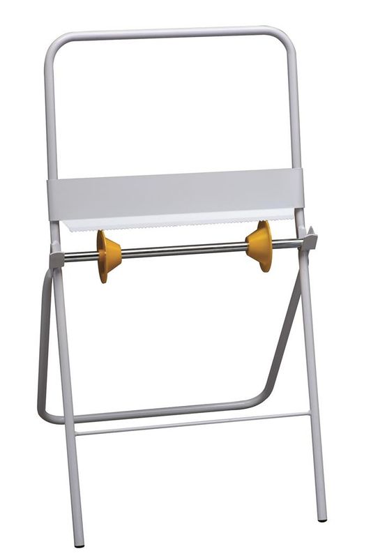 Portarotolo Industriale Da Appoggio 48 x 45 cm Bianco Rolind - Medial