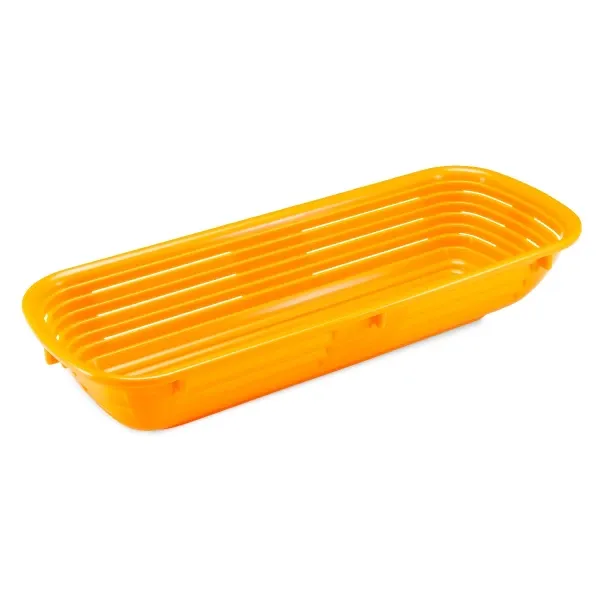 Cestino Rettangolare Lievitazione 35 x 13 cm Arancione - Thermohauser