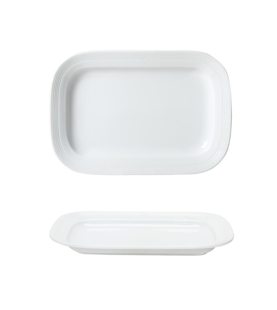 Piatto Rettangolare 23 x 15 cm Forma 19 - Royal Porcelain