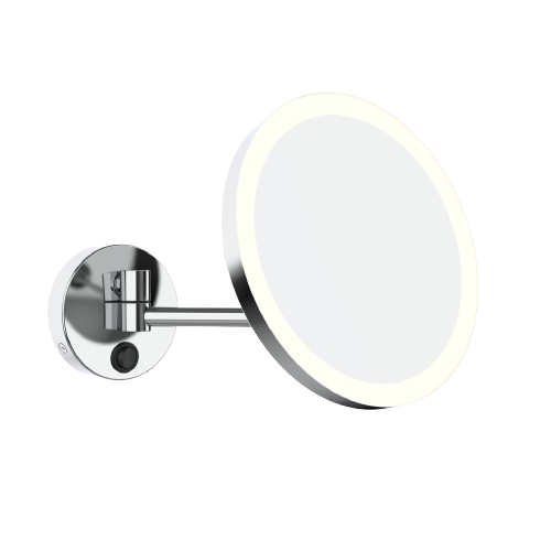 Aliseo - Specchio illuminato con braccio singolo My Mirror 220 mm