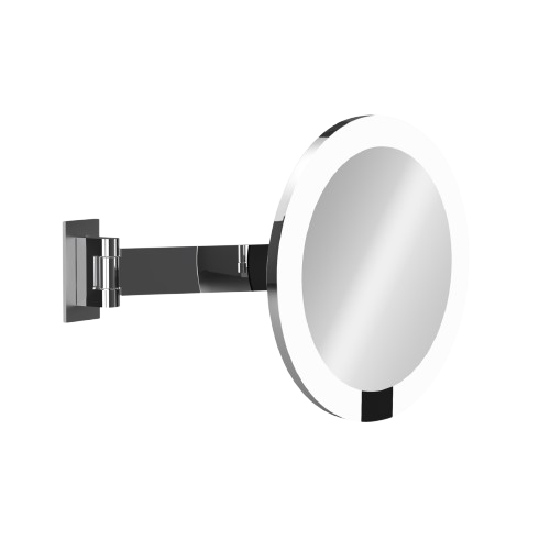 Aliseo - Specchio illuminato con braccio singolo Led Interface 220 mm