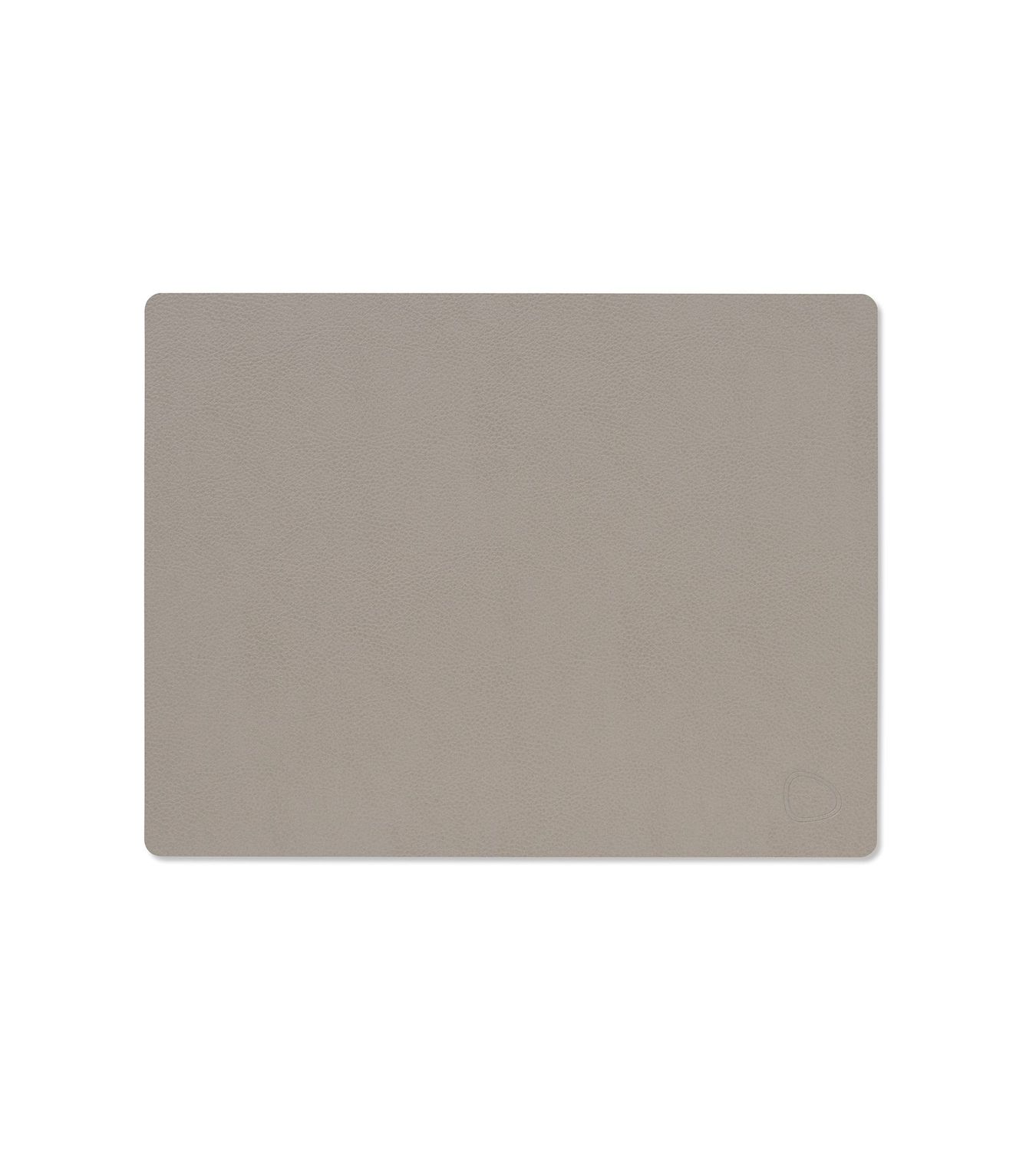 Lind DNA - Tovaglietta Serene Square ash grey 26,5x34,5 cm