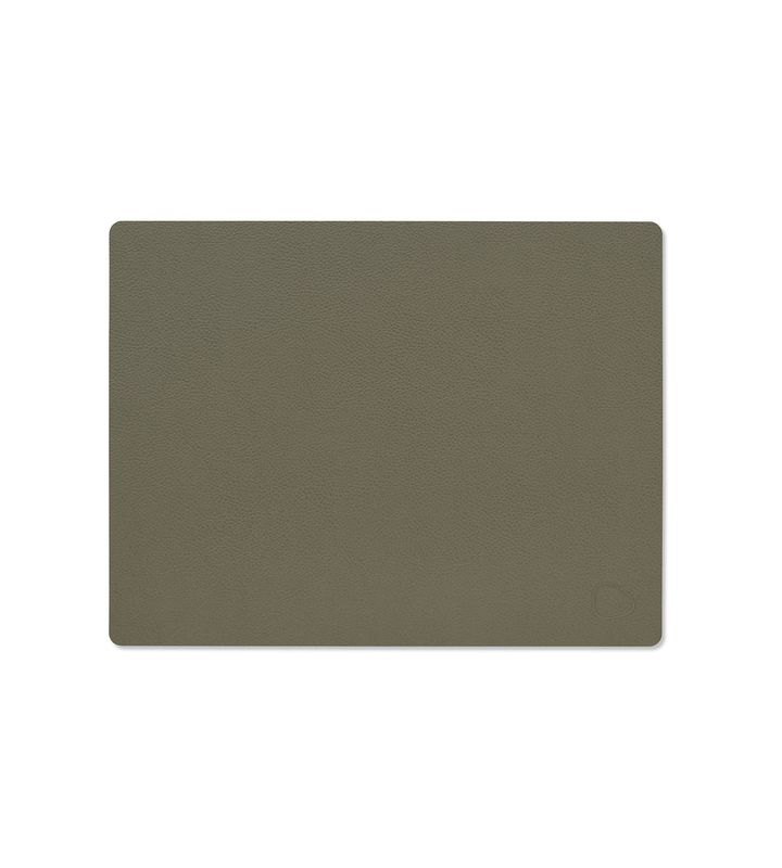 Lind DNA - Tovaglietta Serene Square moss 26,5x34,5 cm