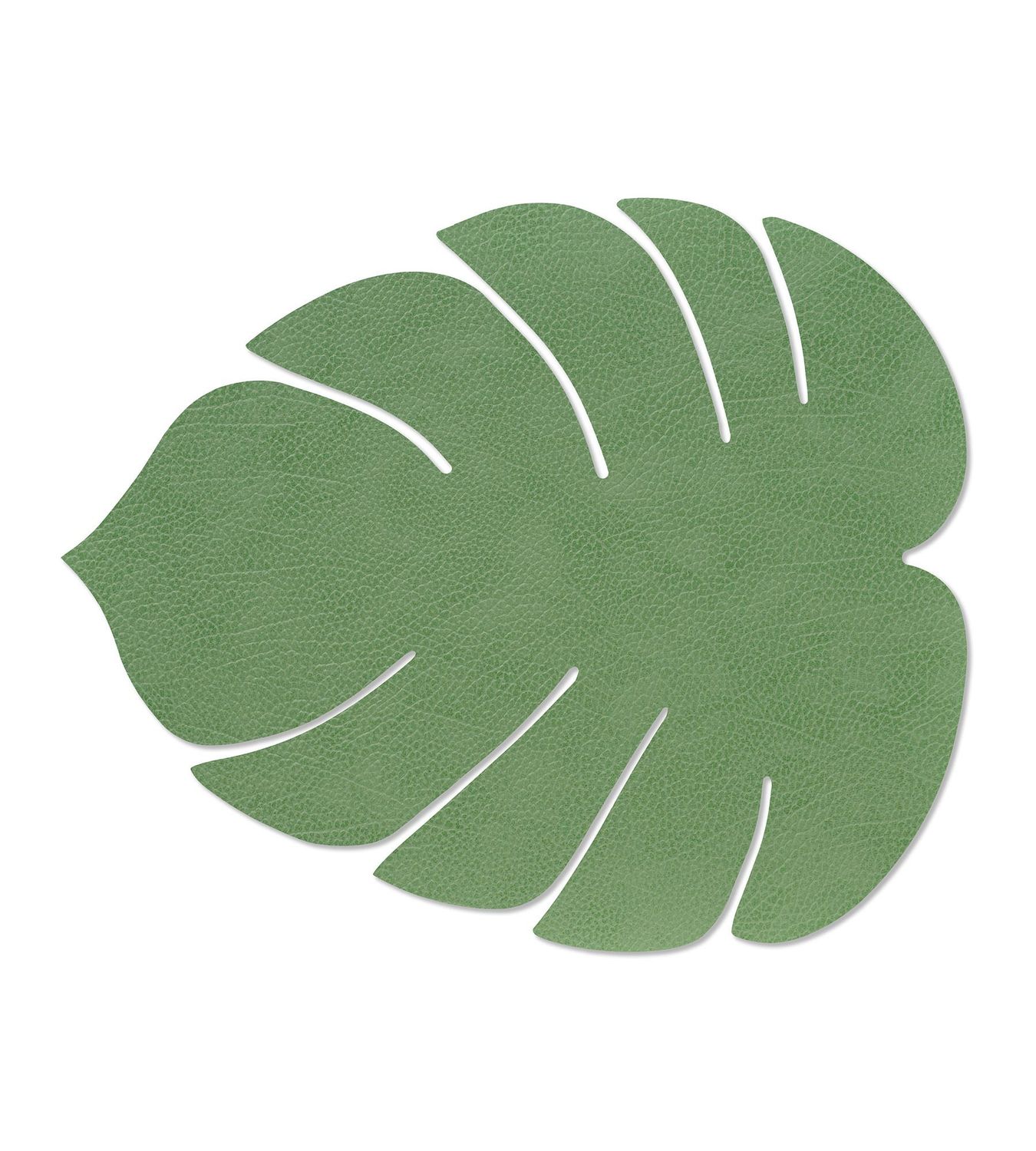 Lind DNA - Tovaglietta Monstera Leaf Hippo forest green 35x42 cm