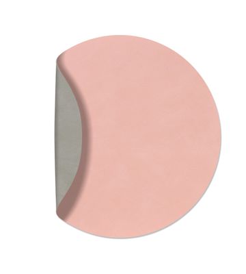 Lind DNA - Tovaglietta Double Circle Nupo rose/Nupo light grey 40 cm