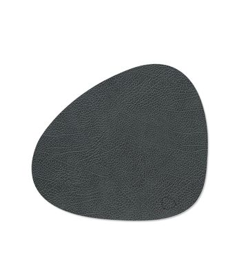 Lind DNA - Tovaglietta Hippo Curve black anthracite 31x35 cm