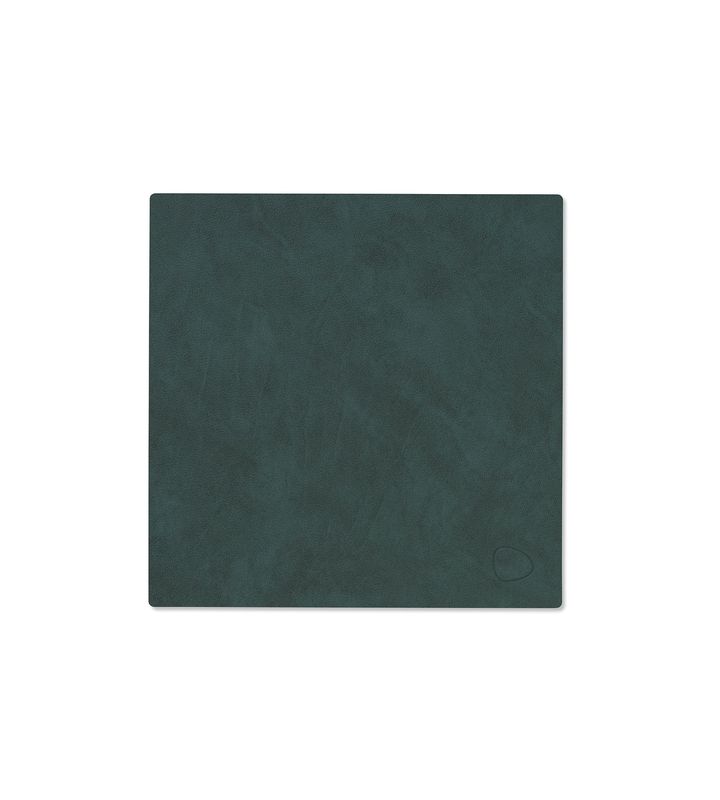 Lind DNA - Tovaglietta Nupo Square dark green 28x28 cm