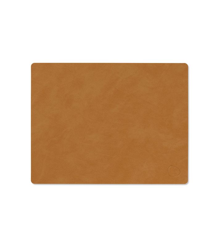Lind DNA - Tovaglietta Nupo Square burned curry 26,5x34,5 cm