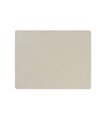 Lind DNA - Tovaglietta Nupo Square oyster white 26,5x34,5 cm