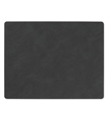 Lind DNA - Tovaglietta Nupo Square black 35x45 cm