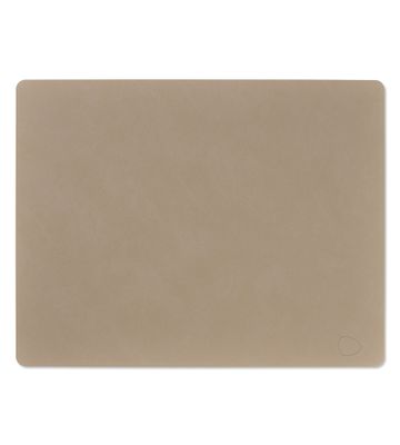 Lind DNA - Tovaglietta Nupo Square clay brown 35x45 cm