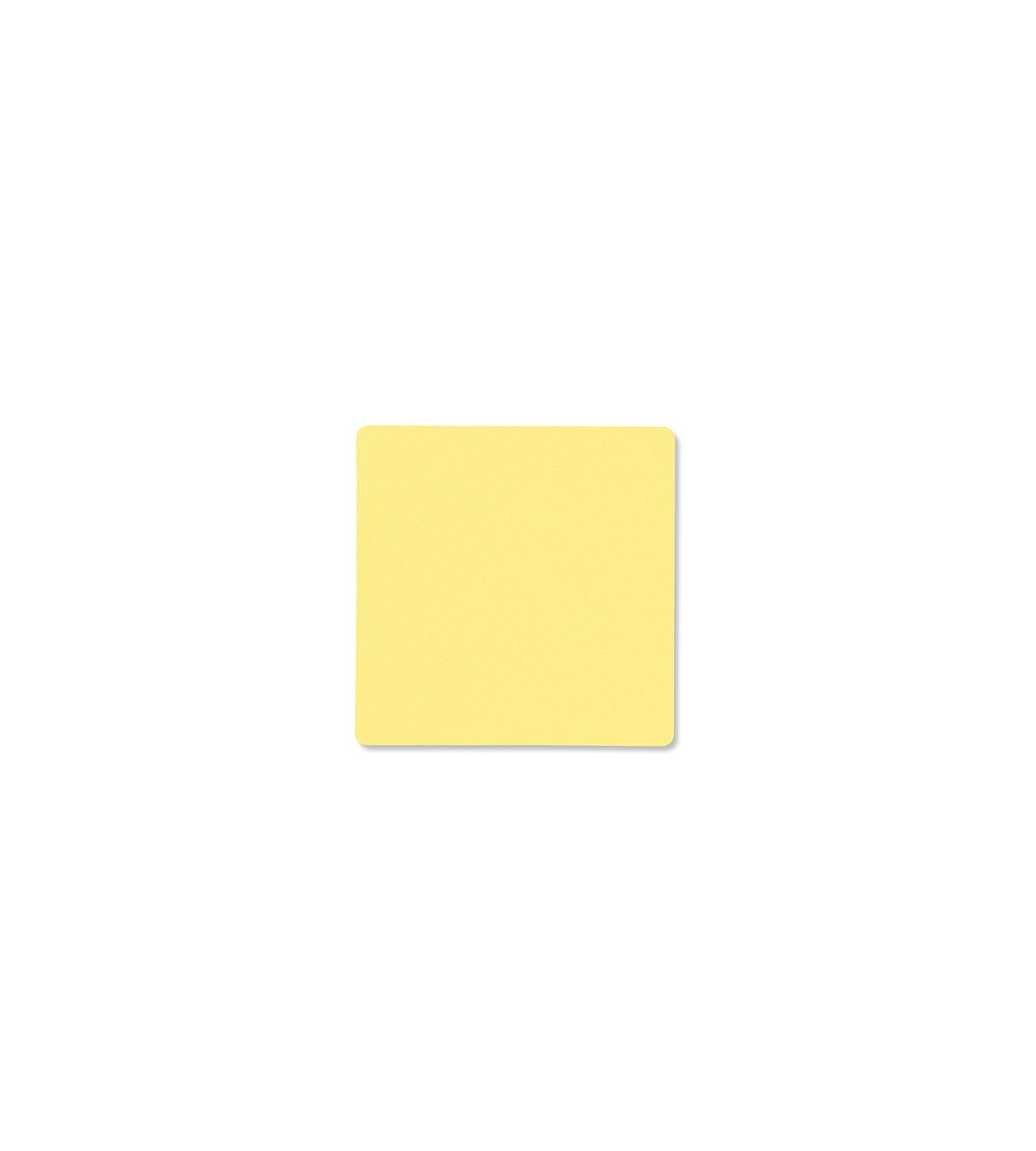 Lind DNA - Untersetzer Nupo Square yellow 10x10 cm