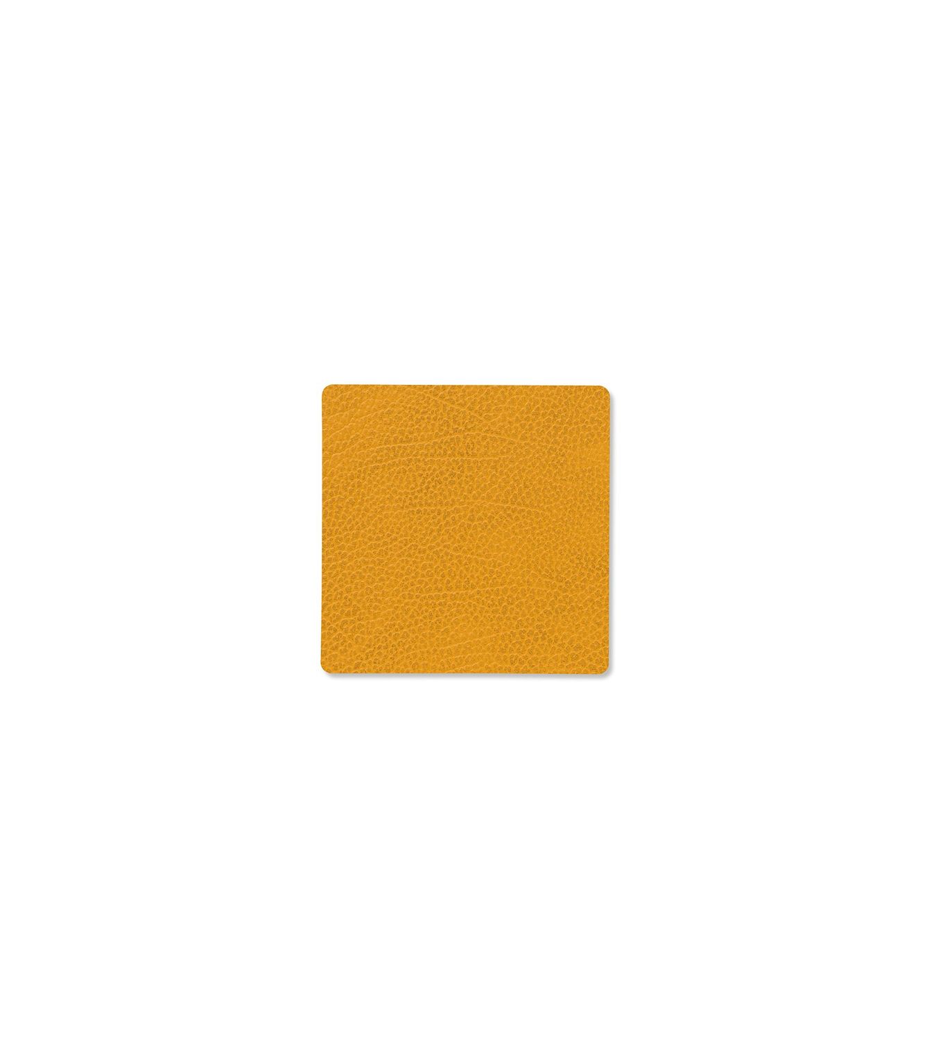 Lind DNA - Untersetzer Hippo Square curry 10x10 cm