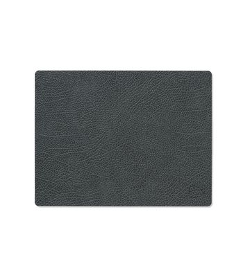 Lind DNA - Tovaglietta Hippo Square black anthracite 26,5x34,5 cm