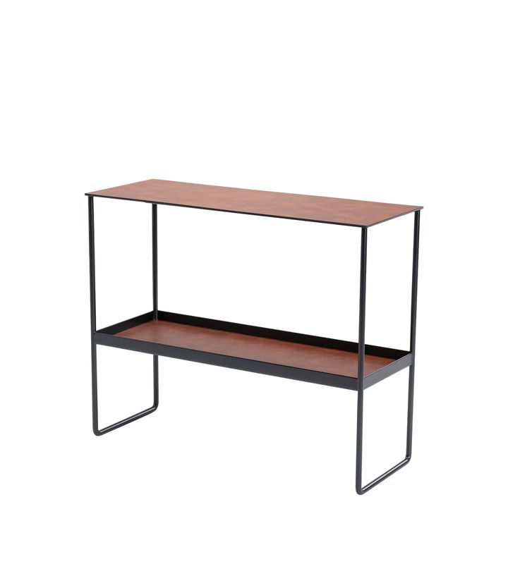 Lind DNA - Tavolino Bull cognac/Steel black 29x78x62 cm