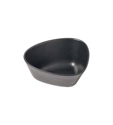 Lind DNA - Bowl M Curve Stoneware black 20x22x10 cm