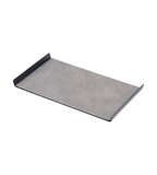 Lind DNA - Vassoio Hippo anthracite-grey 18x32x2 cm