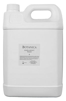 Tirolix - Tanica di ricarica di shampoo per capelli e corpo 5 l Botanica