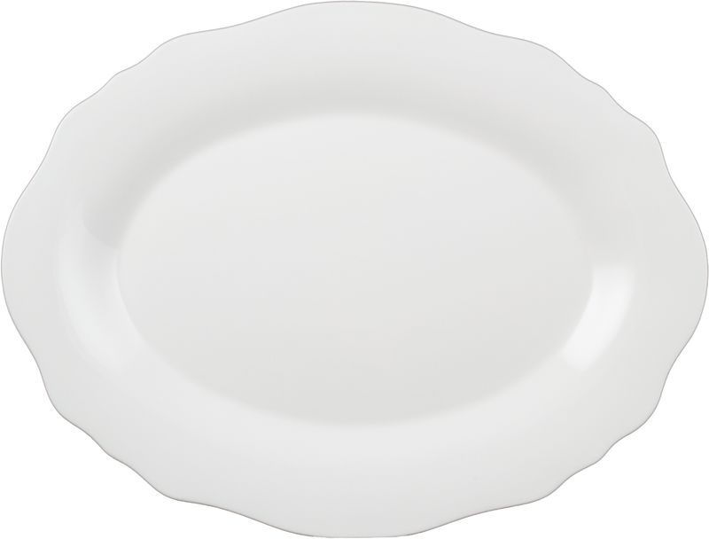 Geminiano Cozzi - Piatto ovale 42 x 32 cm Burano