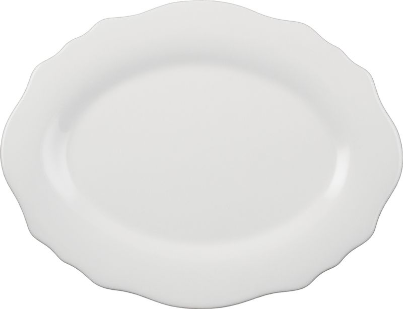 Geminiano Cozzi - Piatto ovale 30 x 23 cm Burano