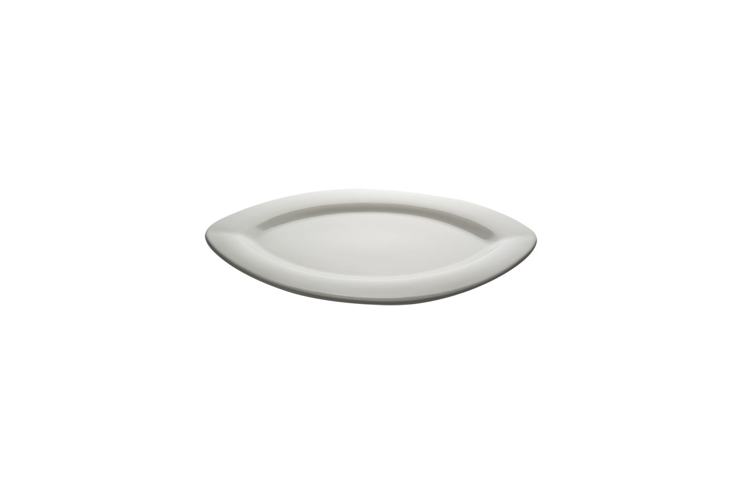 Geminiano Cozzi - Piatto ovale piano 25 x 14 cm Milano