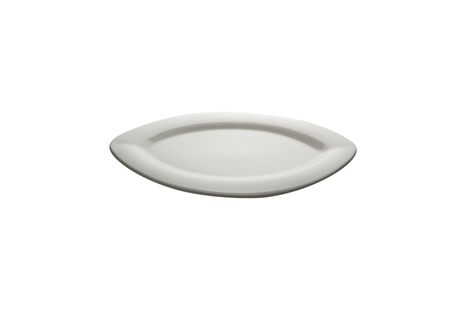 Geminiano Cozzi - Piatto ovale piano 30 x 19,5 cm Milano