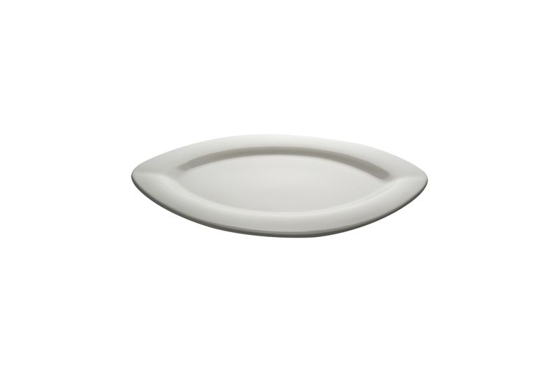Geminiano Cozzi - Piatto ovale piano 30 x 19,5 cm Milano