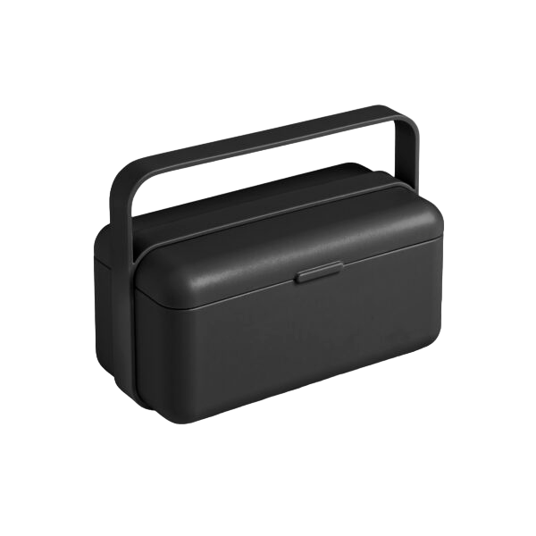 Blim - Lunchbox 18 x 9,5 cm Bauletto Carbon Black