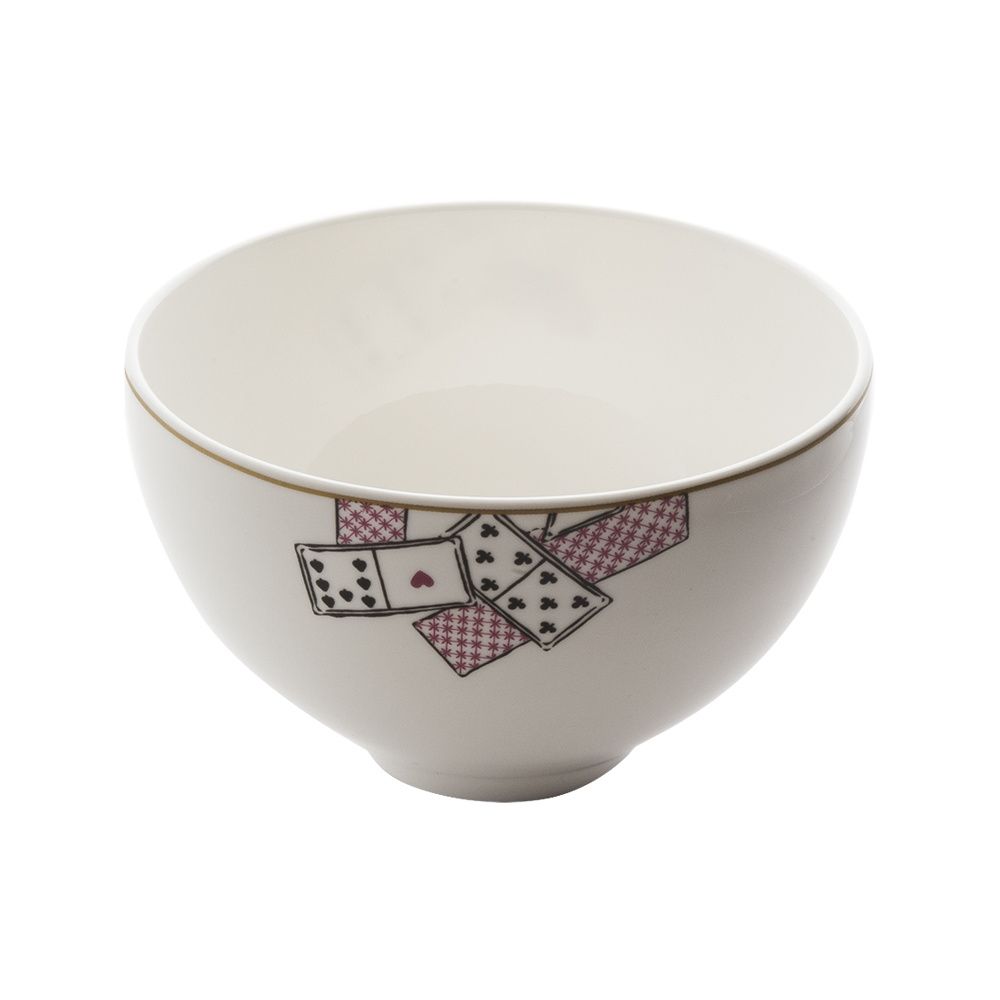 Geminiano Cozzi - Bolo con piede 14 cm Carte da Zogo