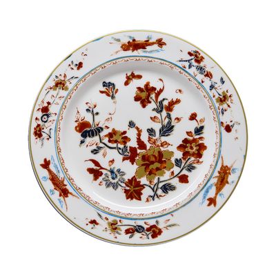 Geminiano Cozzi - Piatto dessert 22 cm Chinesi Fiori Finiti