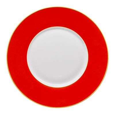Geminiano Cozzi - Segnaposto 33 cm Striche Arancio e Oro