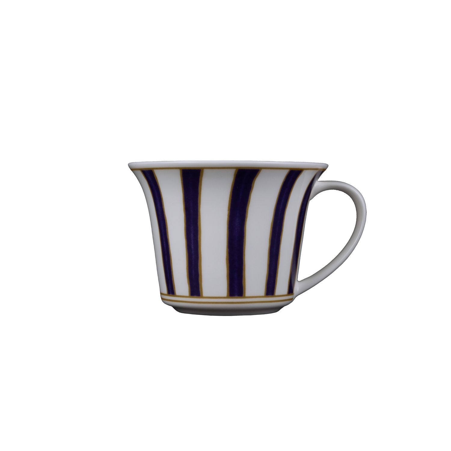 Geminiano Cozzi - Tazza tè/cappuccino 25 cl Striche Blu e Oro