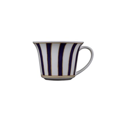 Geminiano Cozzi - Tazza tè/cappuccino 25 cl Striche Blu e Oro