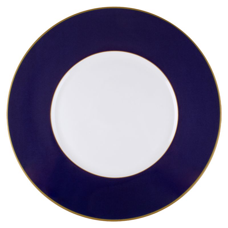 Geminiano Cozzi - Segnaposto 33 cm Striche Blu e Oro