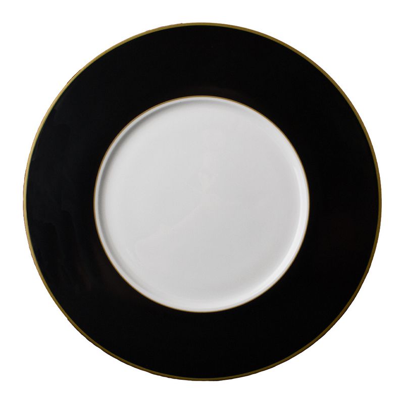 Geminiano Cozzi - Segnaposto 33 cm Striche Nere e Oro