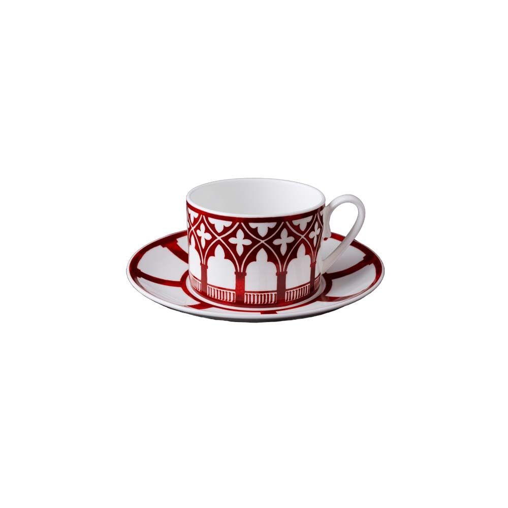 Geminiano Cozzi - Tazza tè con piattino 25 cl Venezia 1600