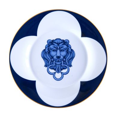 Geminiano Cozzi - Piatto dessert 22 cm El Leon Blu
