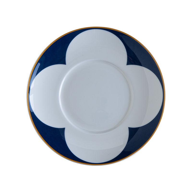 Geminiano Cozzi - Piattino per tazza thè/cappuccino 16 cm El Leon Blu